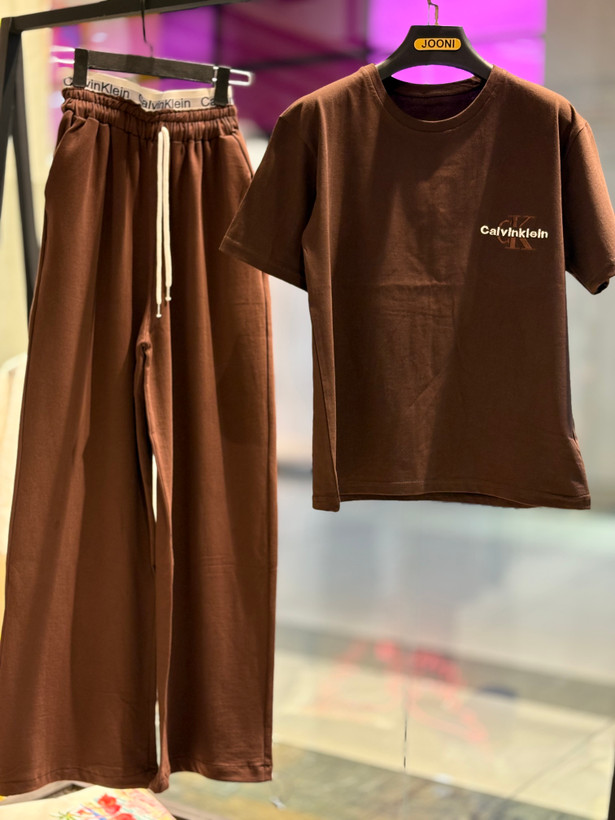 ست تیشرت و شلوار جاگر ck